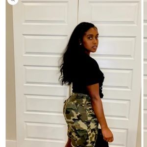 Brand new without tags Camo cargo shorts size large